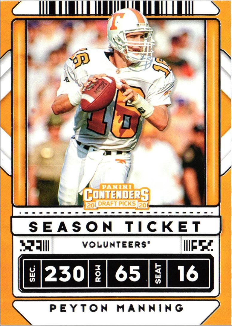 2019 Panini Absolute NFL Icons Peyton Manning