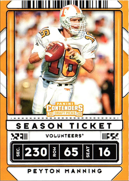 2019 Panini Absolute NFL Icons Peyton Manning