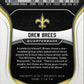 2019 Panini Certified Drew Brees