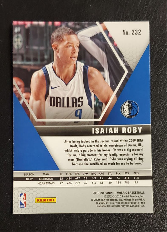 2019 Panini Mosaic Isaiah Roby