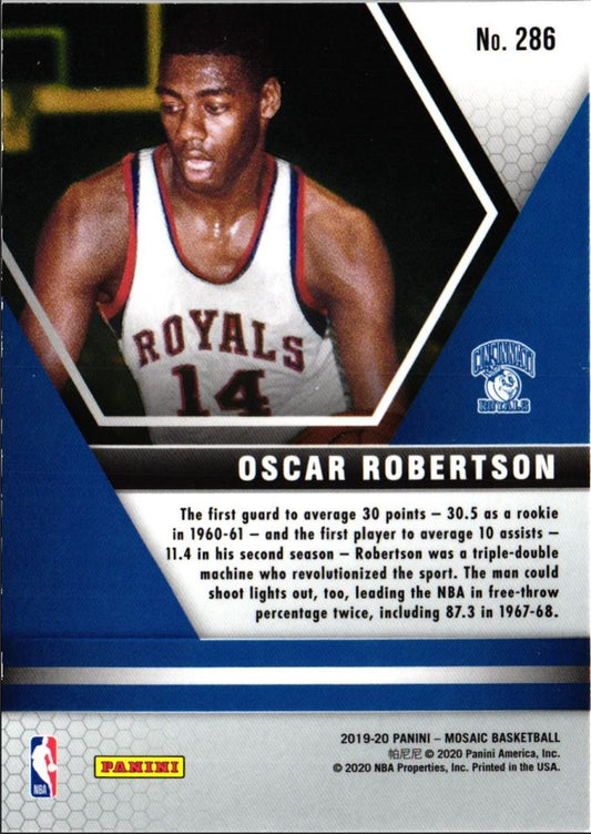 2019 Panini Mosaic Oscar Robertson