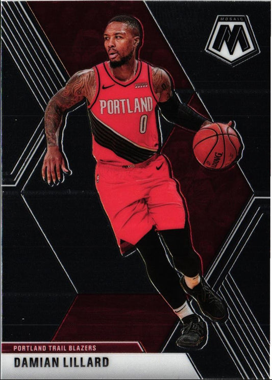 2019 Panini Mosaic Damian Lillard