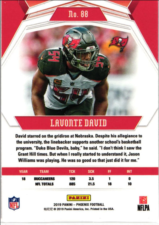 2019 Panini Phoenix Lavonte David