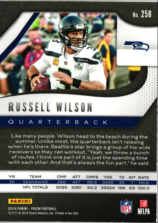 2019 Panini Prizm Russell Wilson