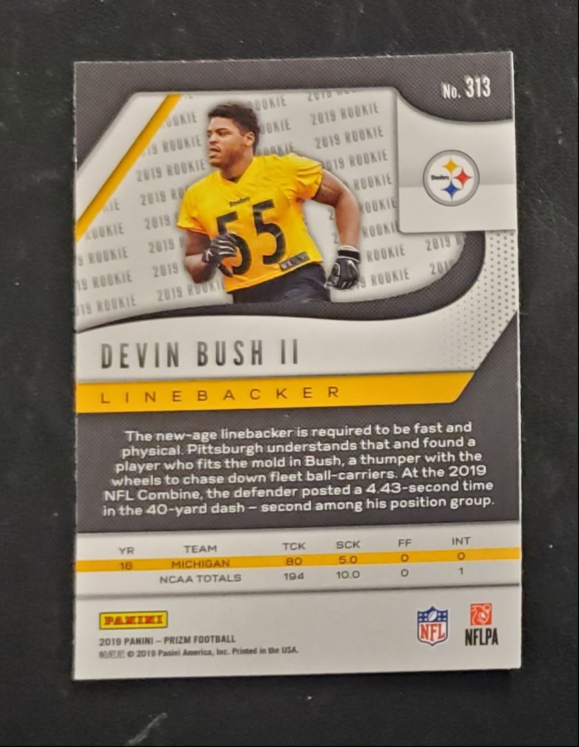 2019 Panini Prizm Devin Bush II