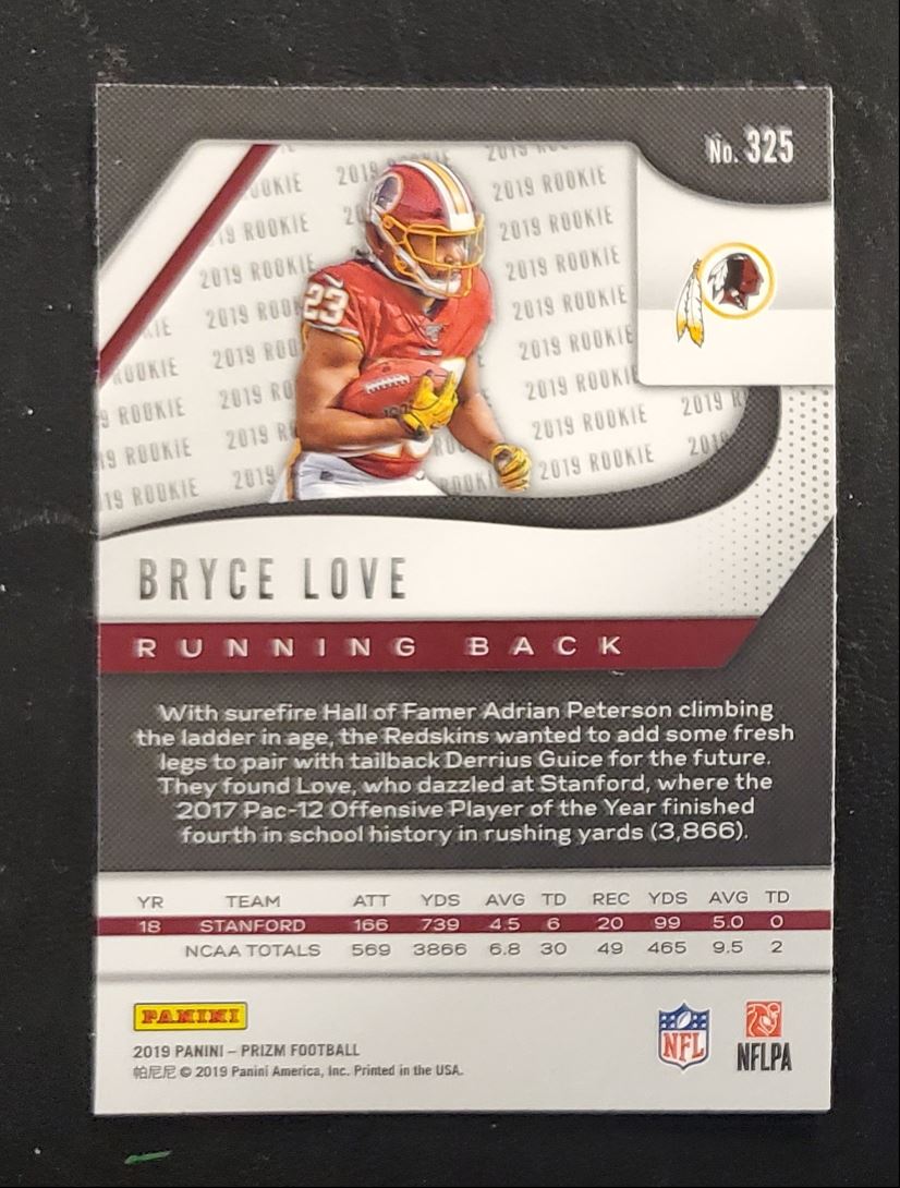 2019 Panini Prizm Bryce Love