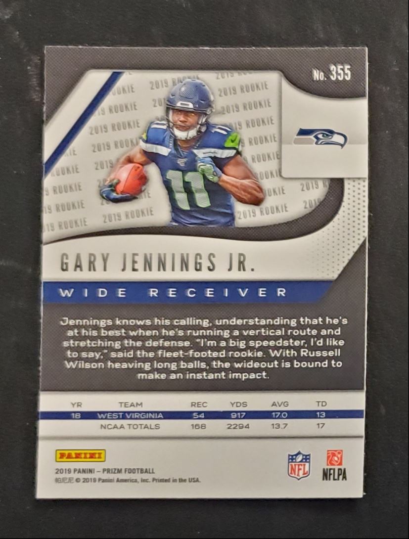 2019 Panini Prizm Gary Jennings Jr.