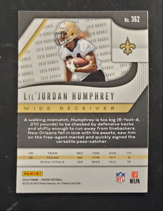 2019 Panini Prizm Lil'Jordan Humphrey