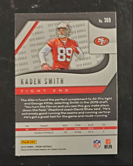 2019 Panini Prizm Kaden Smith