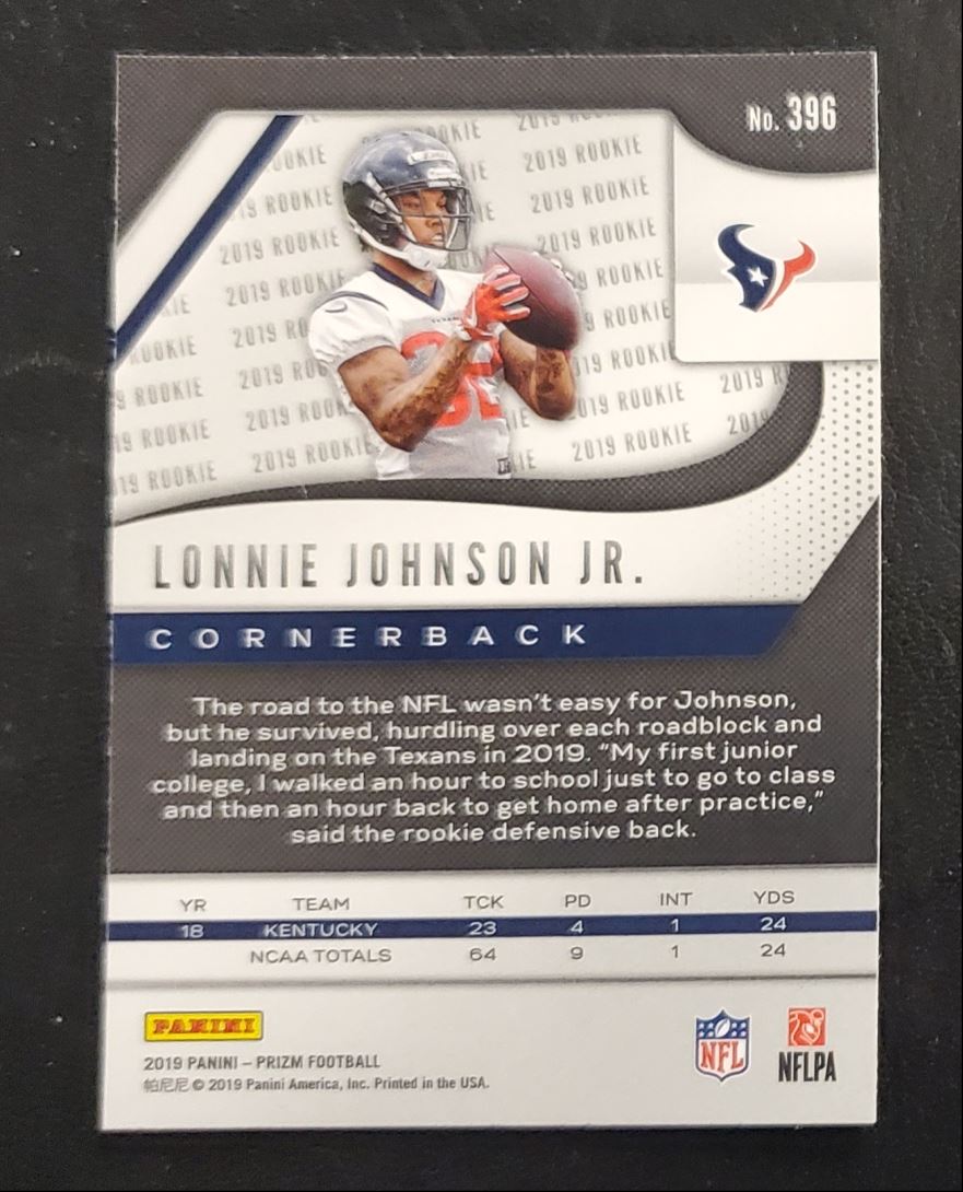 2019 Panini Prizm Lonnie Johnson Jr.