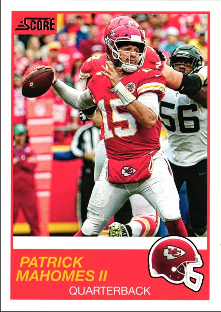 2019 Score Patrick Mahomes II