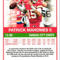 2019 Score Patrick Mahomes II