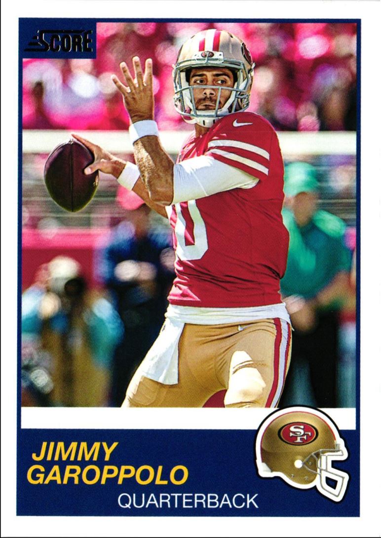2019 Score Jimmy Garoppolo