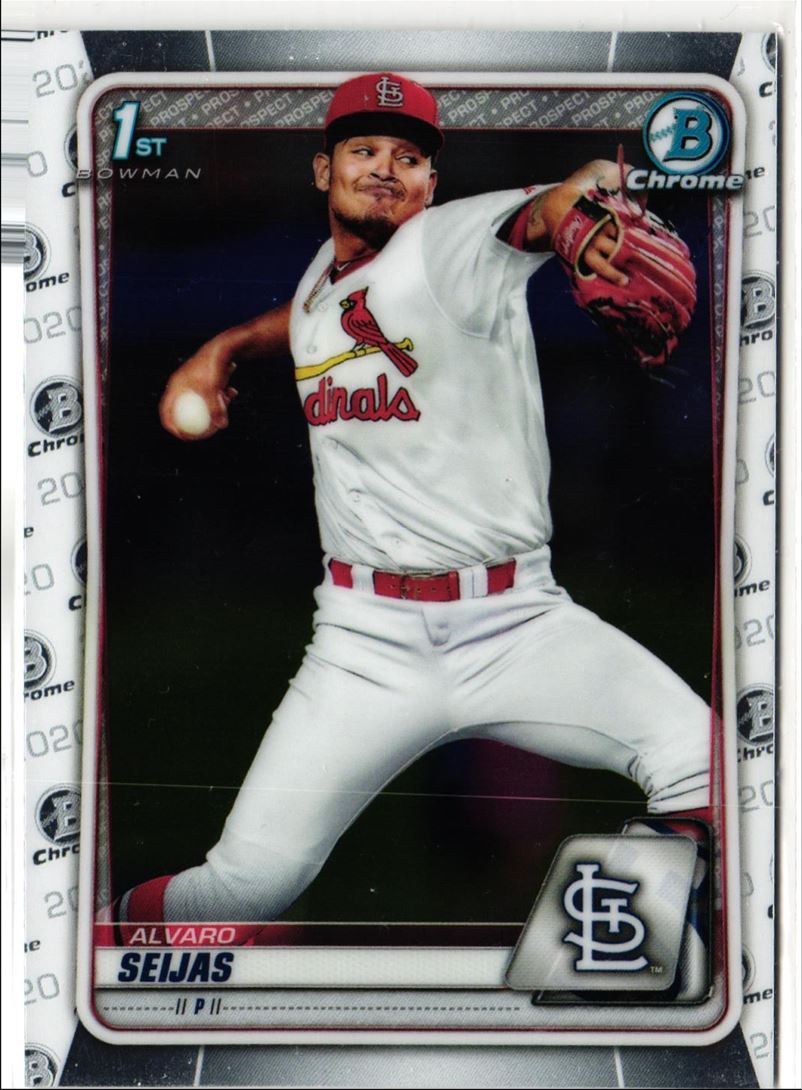 2020 Bowman Chrome Prospects Alvaro Seijas