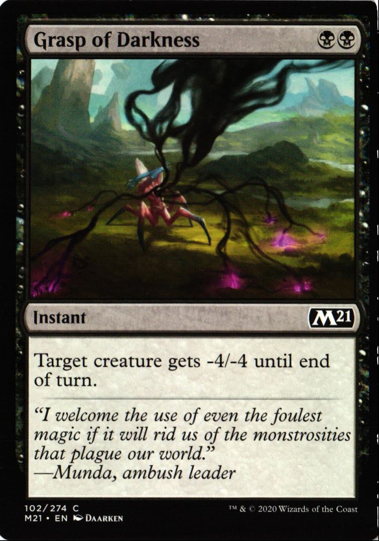 2020 Core Set 2021 Grasp of Darkness