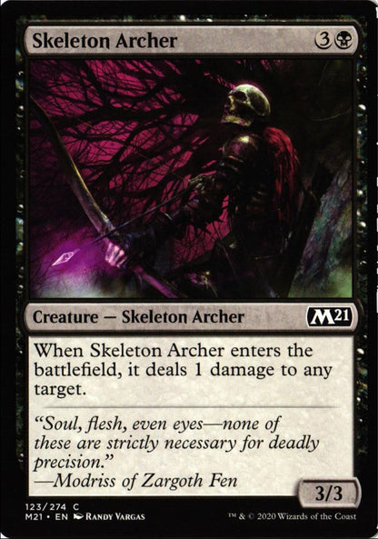 2020 Core Set 2021 Skeleton Archer