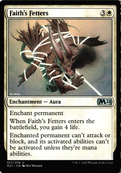 2020 Core Set 2021 Faith's Fetters