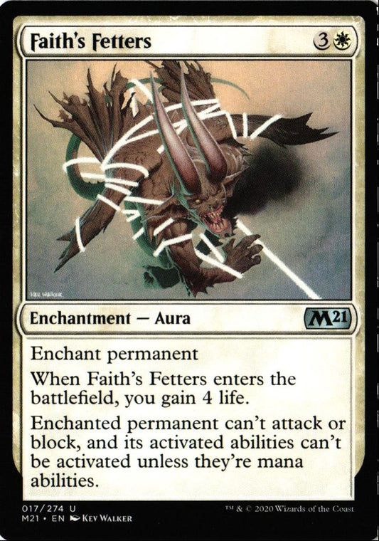 2020 Core Set 2021 Faith's Fetters