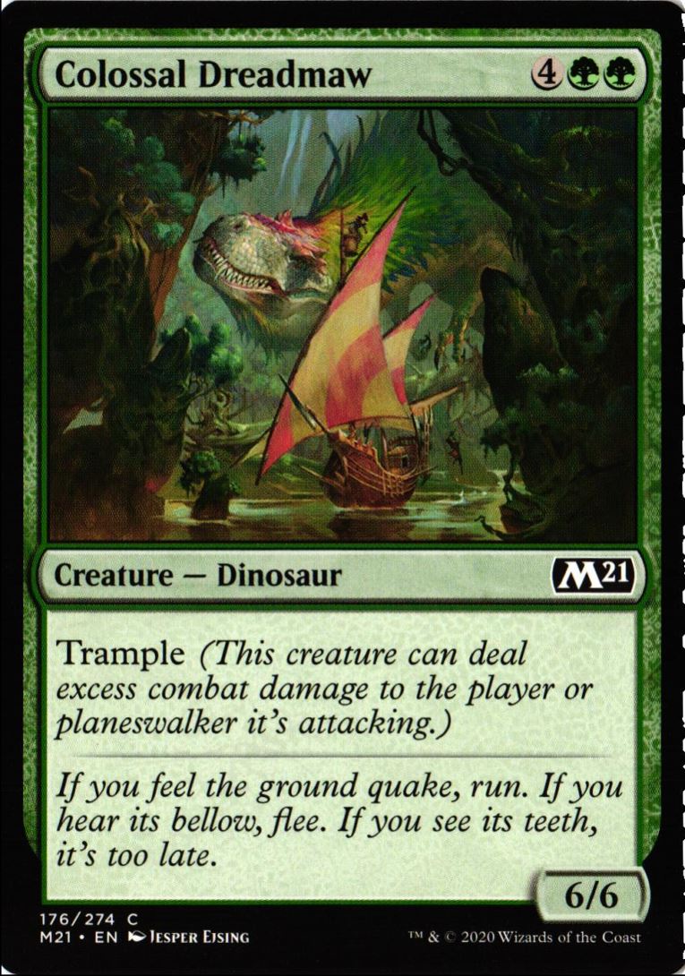 2020 Core Set 2021 Colossal Dreadmaw