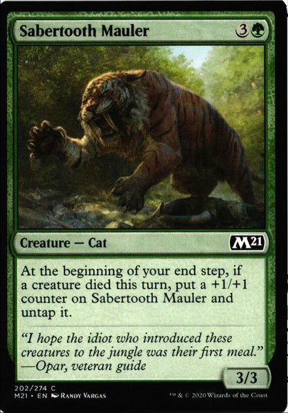 2020 Core Set 2021 Sabertooth Mauler