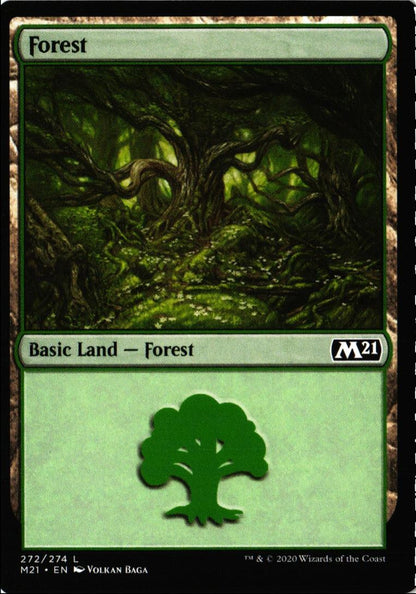 2020 Core Set 2021 Forest