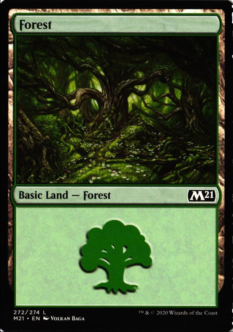 2020 Core Set 2021 Forest