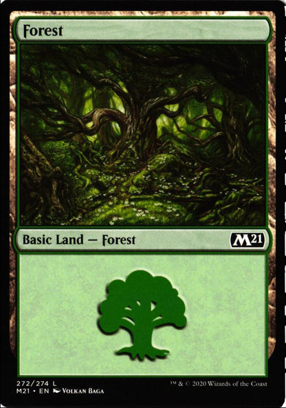 2020 Core Set 2021 Forest