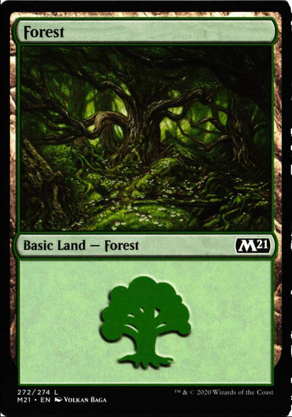 2020 Core Set 2021 Forest