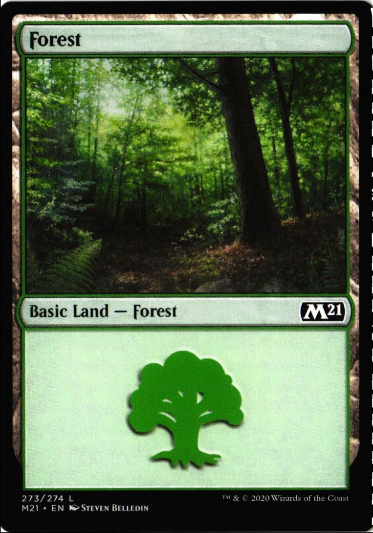 2020 Core Set 2021 Forest