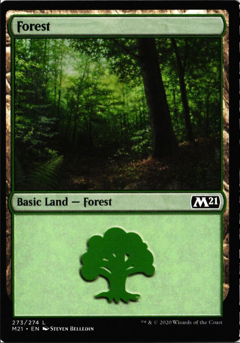 2020 Core Set 2021 Forest