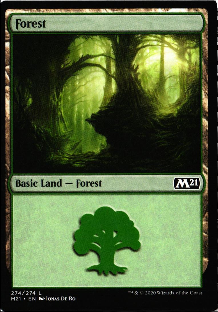 2020 Core Set 2021 Forest