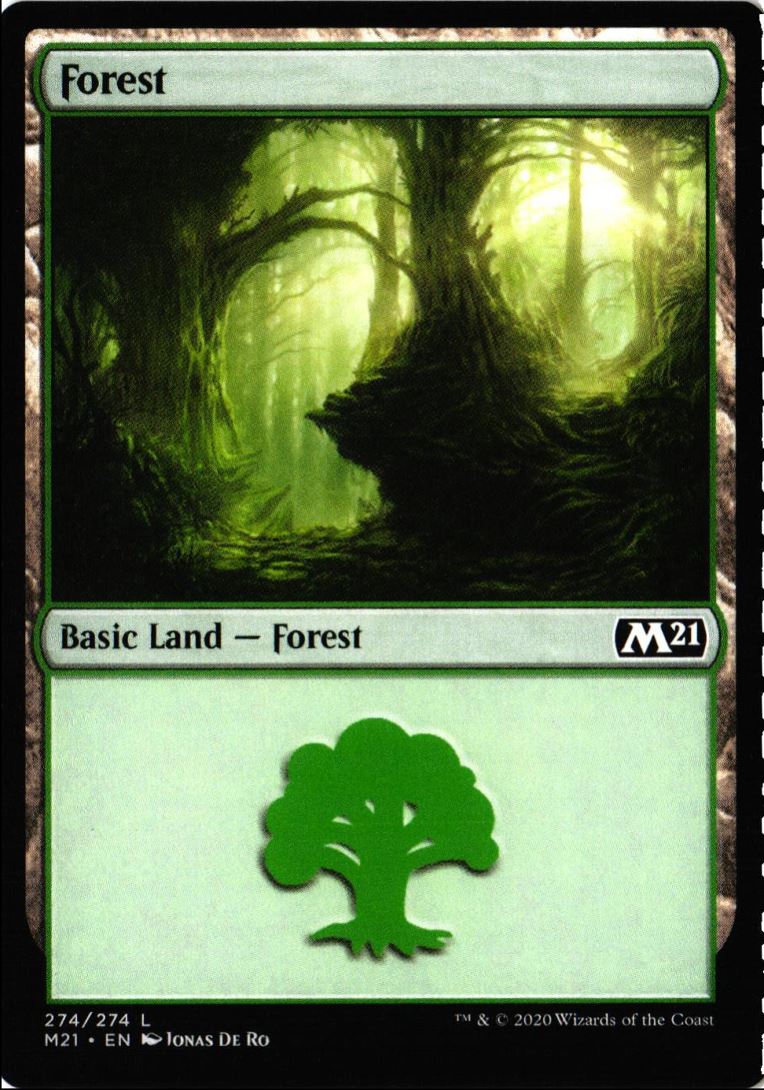 2020 Core Set 2021 Forest