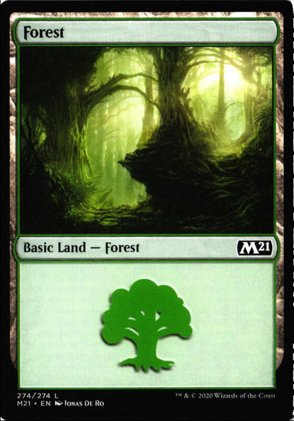 2020 Core Set 2021 Forest