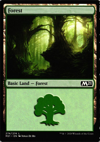 2020 Core Set 2021 Forest