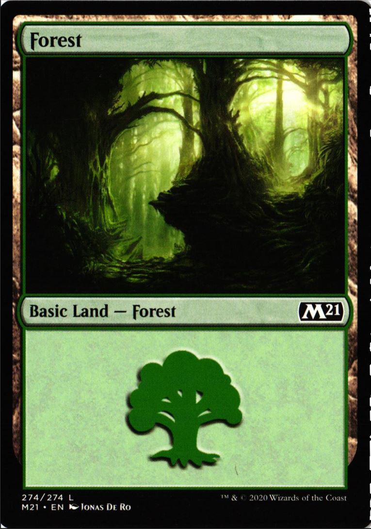 2020 Core Set 2021 Forest