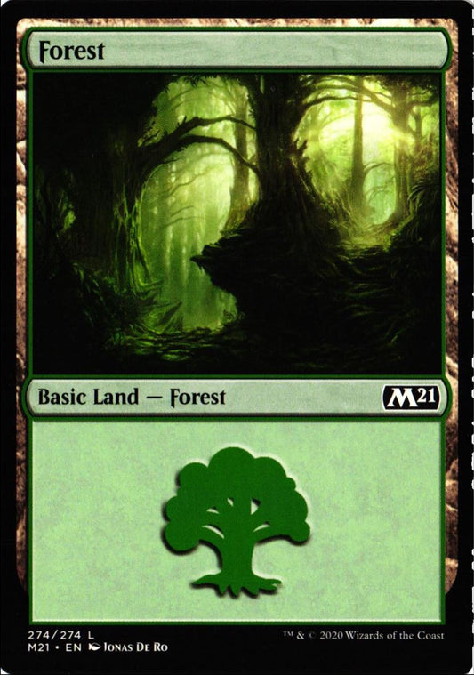 2020 Core Set 2021 Forest