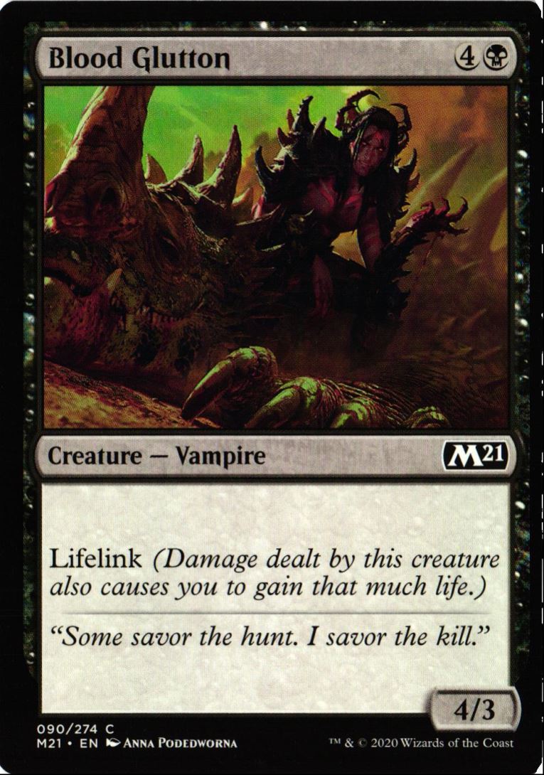 2020 Core Set 2021 Blood Glutton