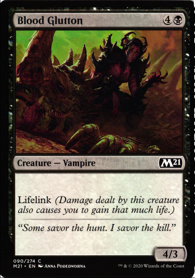 2020 Core Set 2021 Blood Glutton