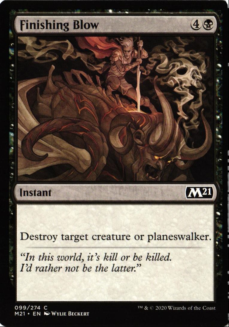 2020 Core Set 2021 Finishing Blow