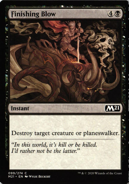 2020 Core Set 2021 Finishing Blow