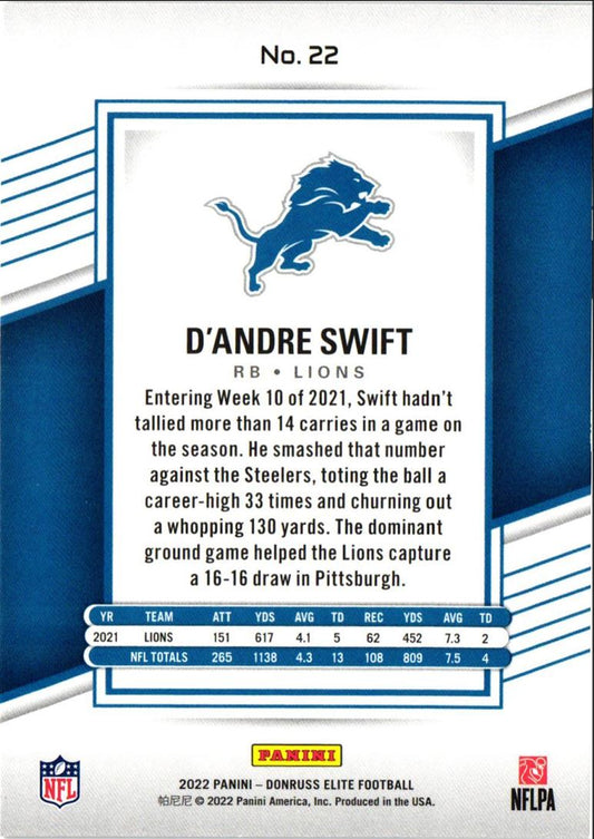 2020 Donruss Elite D'Andre Swift