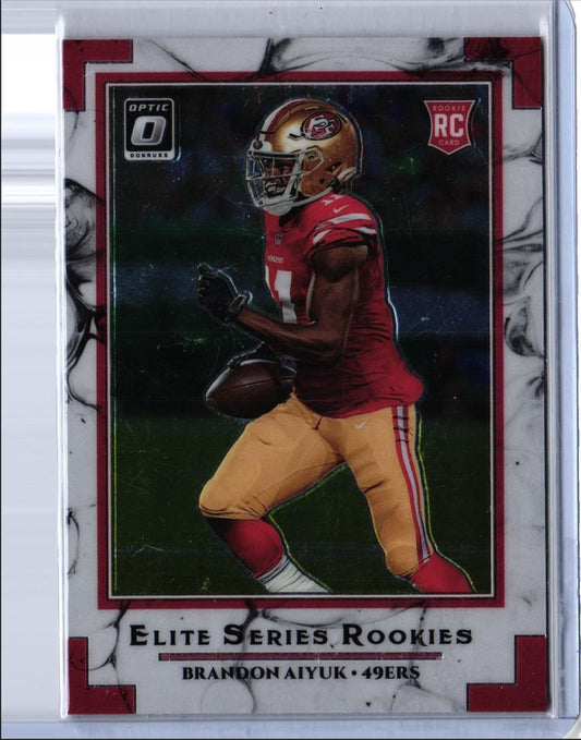 2020 Donruss Elite Series Rookies Brandon Aiyuk