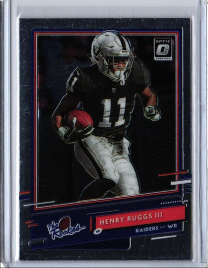 2020 Donruss Optic The Rookies Henry Ruggs III