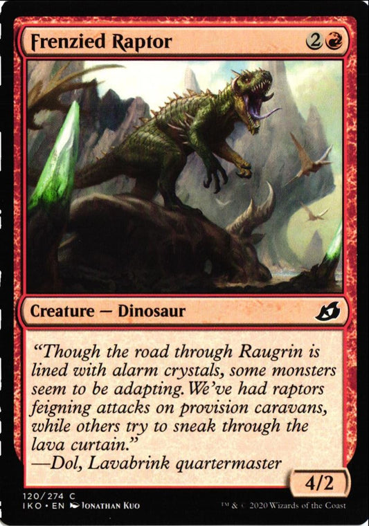 2020 Ikoria: Lair of Behemoths Frenzied Raptor