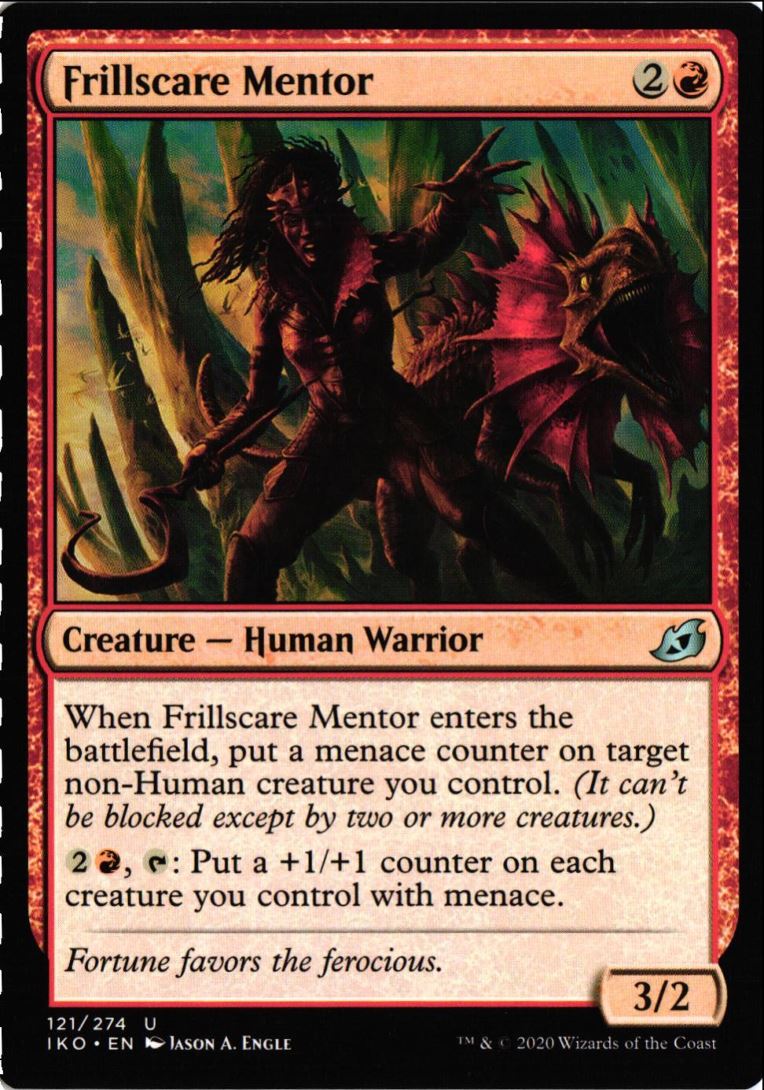 2020 Ikoria: Lair of Behemoths Frillscare Mentor