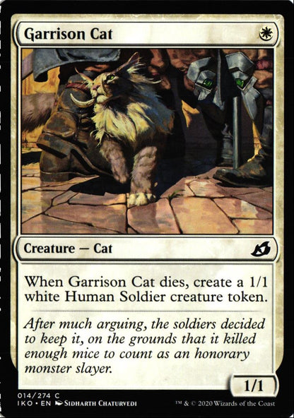 2020 Ikoria: Lair of Behemoths Garrison Cat