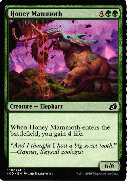 2020 Ikoria: Lair of Behemoths Honey Mammoth