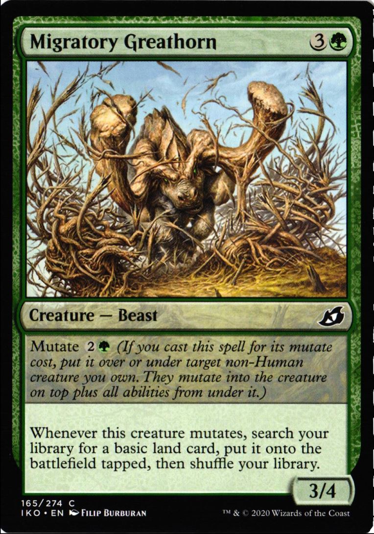 2020 Ikoria: Lair of Behemoths Migratory Greathorn