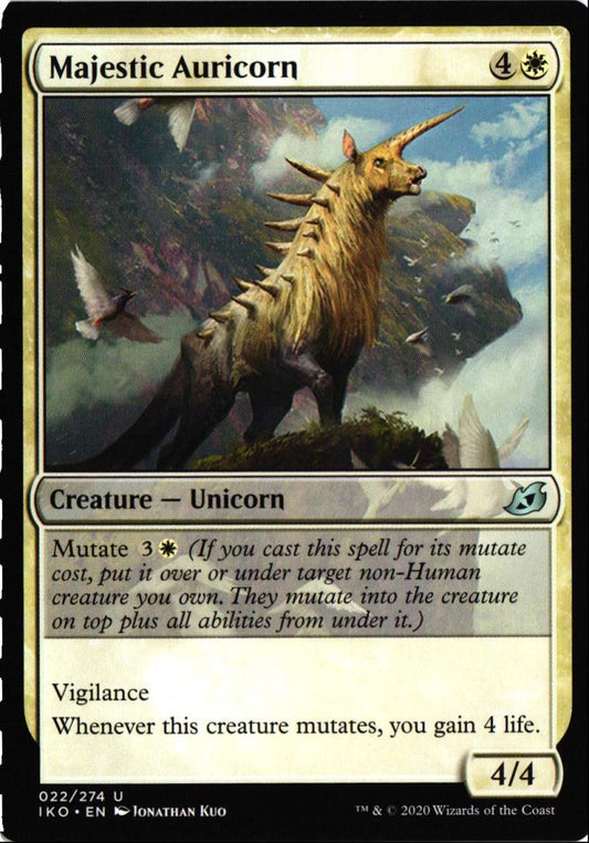 2020 Ikoria: Lair of Behemoths Majestic Auricorn