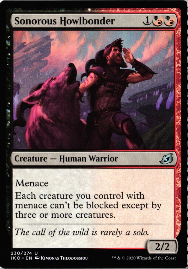 2020 Ikoria: Lair of Behemoths Sonorous Howlbonder